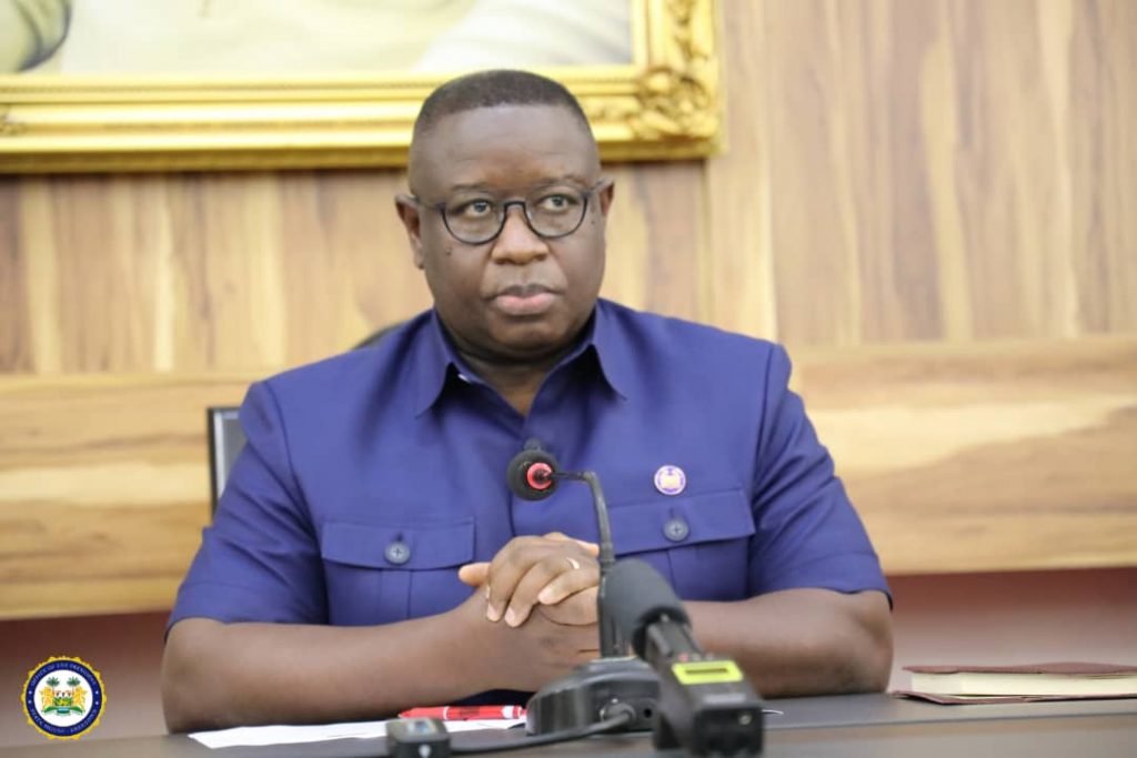 President Julius Maada Bio