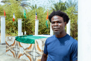 Joseph Kaifala, Principal of the Centre for Memory and Reparation, Sierra Leone. Photo Credit: Ronnie Larry Tucker/Engage Salone.